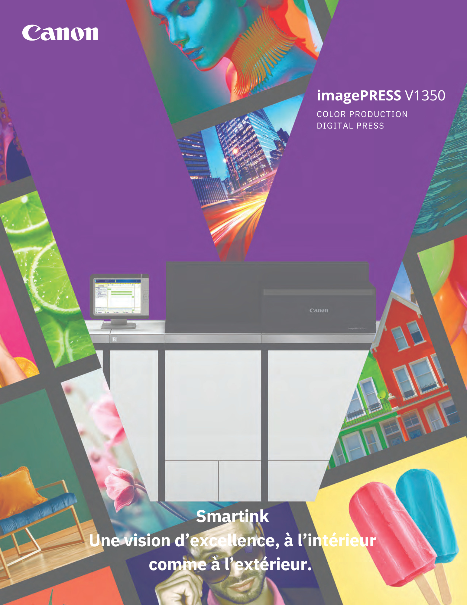 Canon V1350 brochure Image de brochure